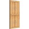 Ekena Millwork Framed Board-n-Batten Shutters, Rough Sawn Western Red Cedar, 21 1/2W x 43H, PR RBF06S21X043RWR - alternate 4